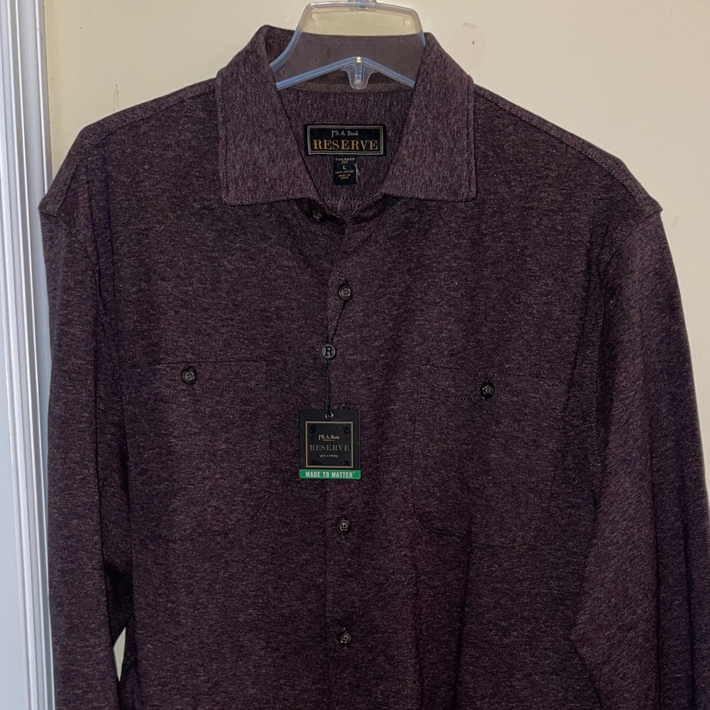 Men’s Long-sleeve Jos A. Bank Shirt
